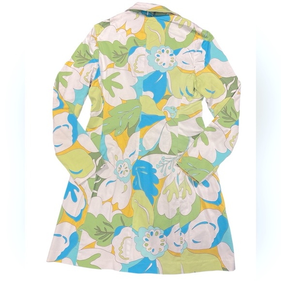 J.W. Treci Vintage Floral 70’s Jacket and Haltered Midi Dress Women’s Size 8 - Picture 3 of 9